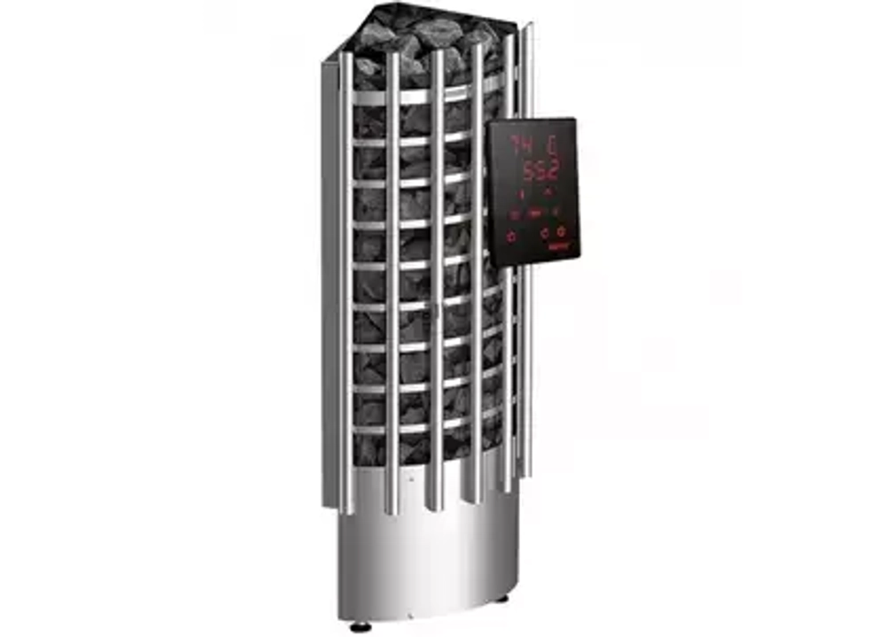 Электрокаменка для сауны Harvia Glow Corner TRC70XE c цифровой панелью управления