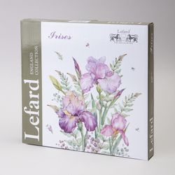 НАБОР ТАРЕЛОК ОБЕДЕННЫХ LEFARD "IRISES" 2 ШТ. 25,5*2,5 СМ (КОР=12НАБ.)