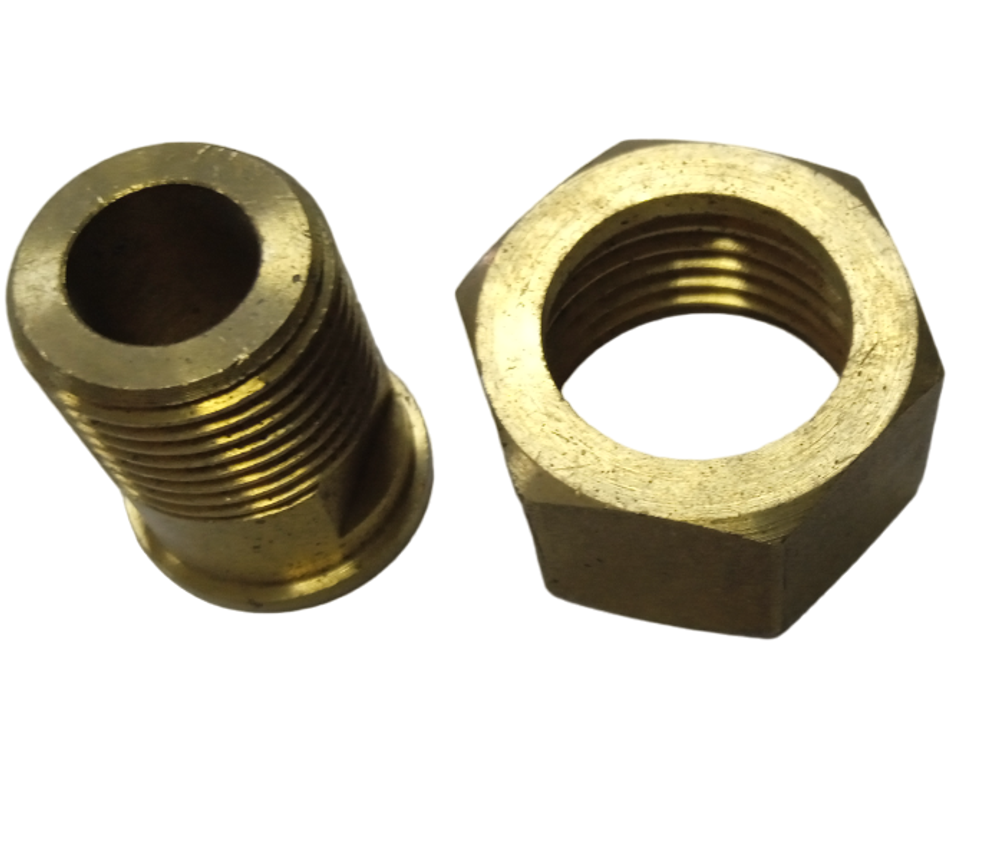 Переходник НВ 1/2х3/8 для расширительных баков с накидной гайкой