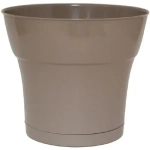 Горшок Тоскана, D15, 1,45 л, фраппе с поддоном