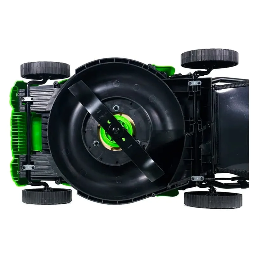Аккумуляторная газонокосилка Greenworks GD40LM16XK4 40В (1 x 4 Ач, Быстрое ЗУ) нож 41 см, 2517907U4F