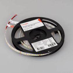 Светодиодная лента RT-A144-10mm 24V Warm2700 (7.7 W/m, IP20, 2835, 5m) (Arlight, высок.эфф.200 лм/Вт) 038781