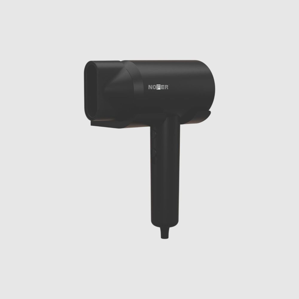 Фен настенный 1600 W ABS HOTEL LINE 02070.NM чёрный