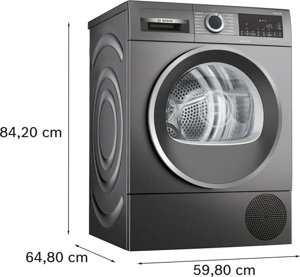 Сушильная машина Bosch WQG245ARSN