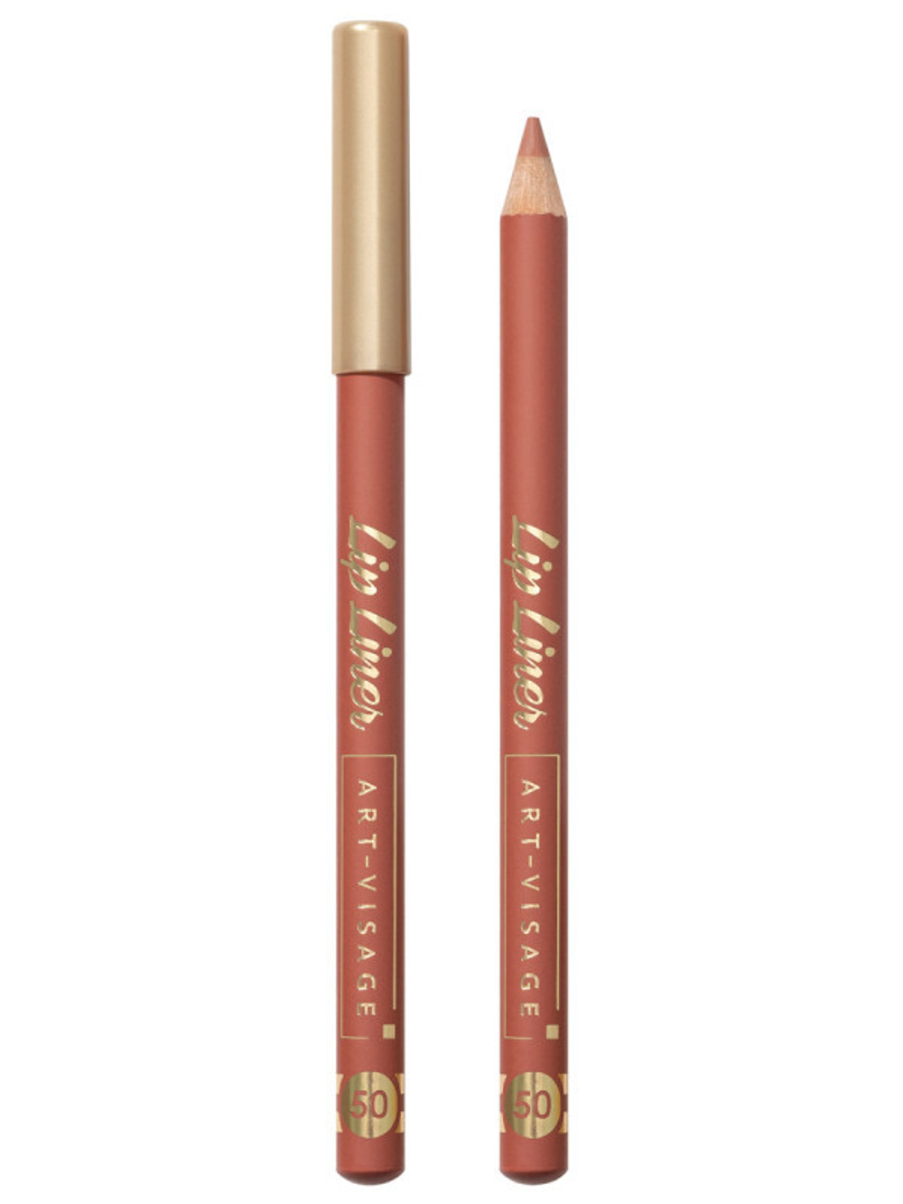 Art-Visage Карандаш для губ Lip Liner, тон №50, Персиковый, 1,3 гр