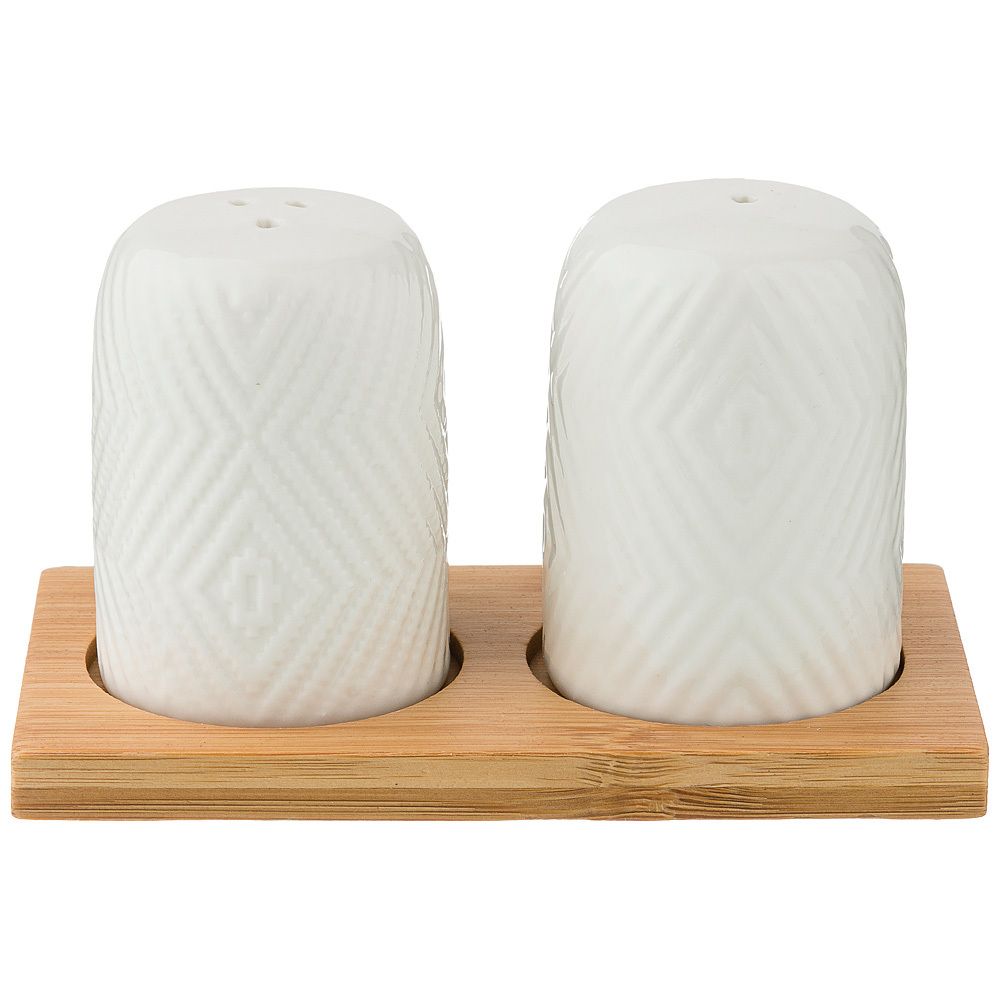 НАБОР ДЛЯ СПЕЦИЙ LEFARD "NATIVE" 2 ПР. НА ПОДСТАВКЕ 12,5*6,5*7 СМ (КОР=54НАБ.)