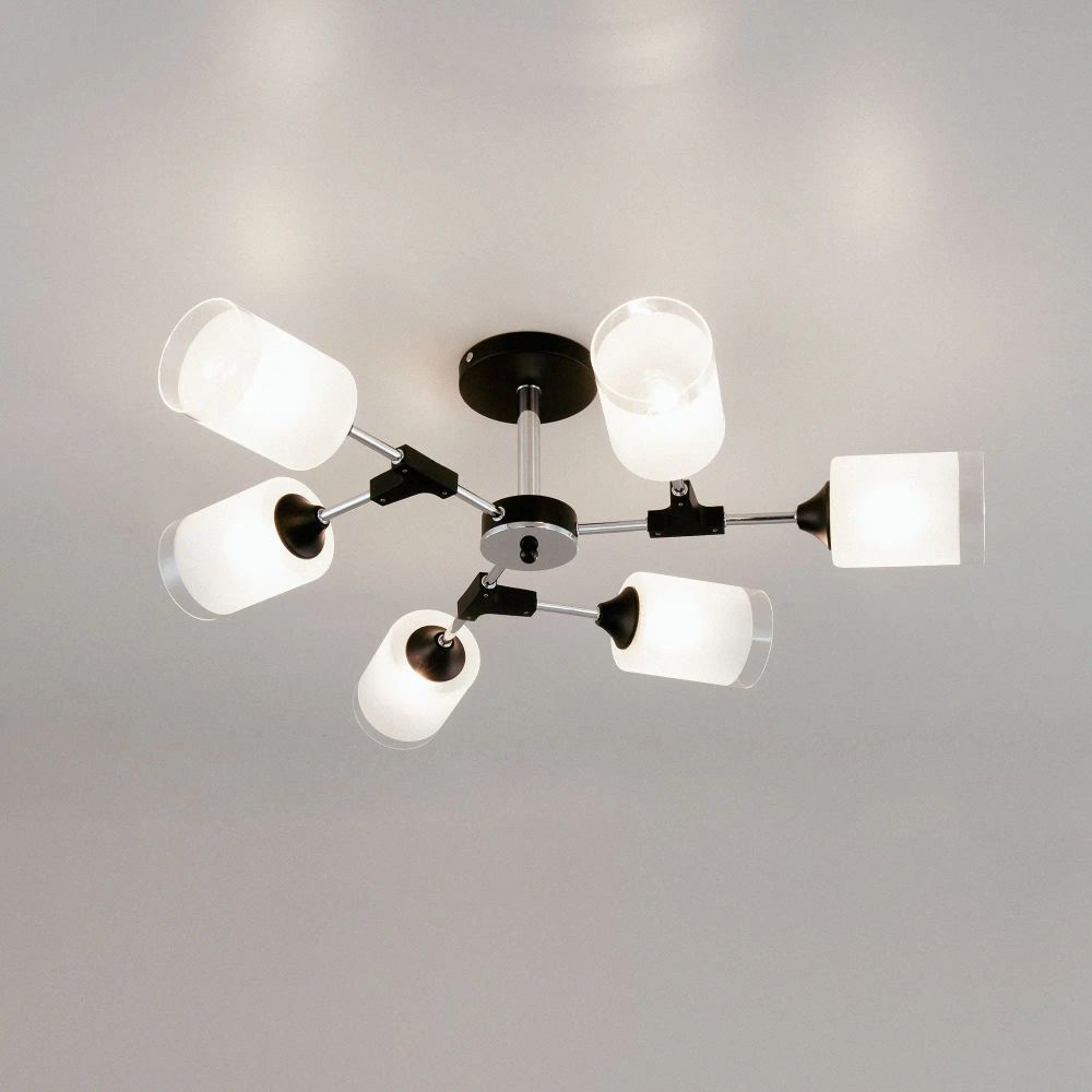 Citilux Эрик CL136165 Люстра потолочная Чёрная