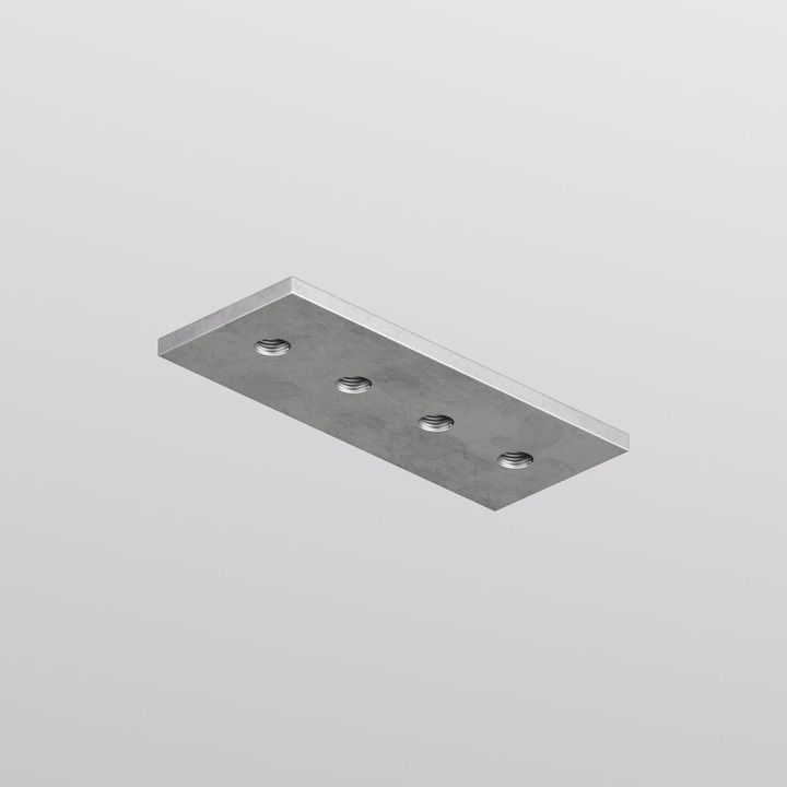 Соединитель для шинопровода Denkirs Shine Base TR5730-AL
