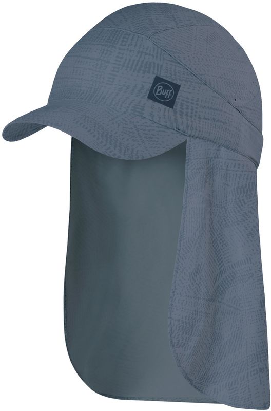 Кепка с защитой шеи от солнца Buff Pack Sahara Cap Tiho Steel Фото 1