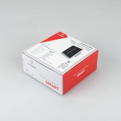 Панель Sens SMART-P43-MIX Black (230V, 4 зоны, 2.4G) (Arlight, IP20 Пластик, 5 лет) 028137