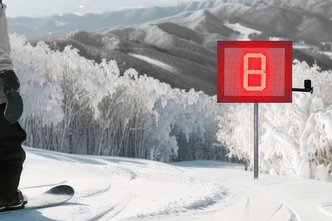 табло скорости