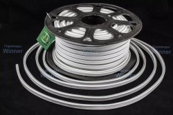 Гибкий Неон двухсторонний 7*15 мм., теплые белые LED лампы 120 шт на 1 м, бухта 50 м, Winner (052.50.15.120WW)
