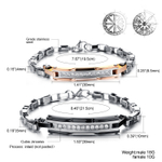 Парные браслеты Steelman pu00022