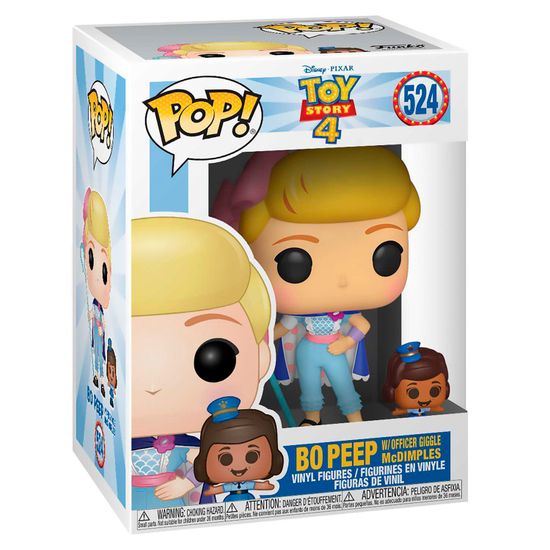 Фигурка Funko POP! Disney Toy Story 4 Bo Peep & Officer McDimples (524) 37391 / Фигурка Фанко ПОП! по мотивам мультфильма "История игрушек" Bo Peep и Officer McDimples. Товар уцененный