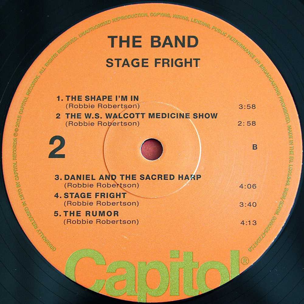 The Band / Stage Fright (LP)