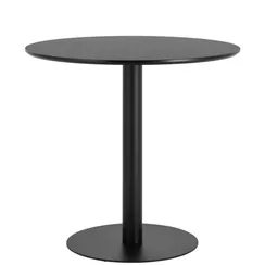 Стол Toledo Ø80 см, черный