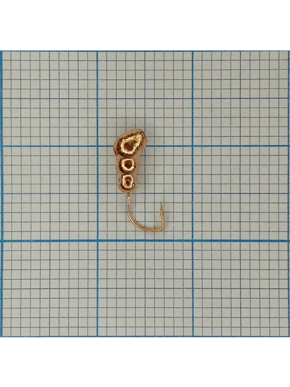 Мормышка вольфрамовая Муравей с отверстием