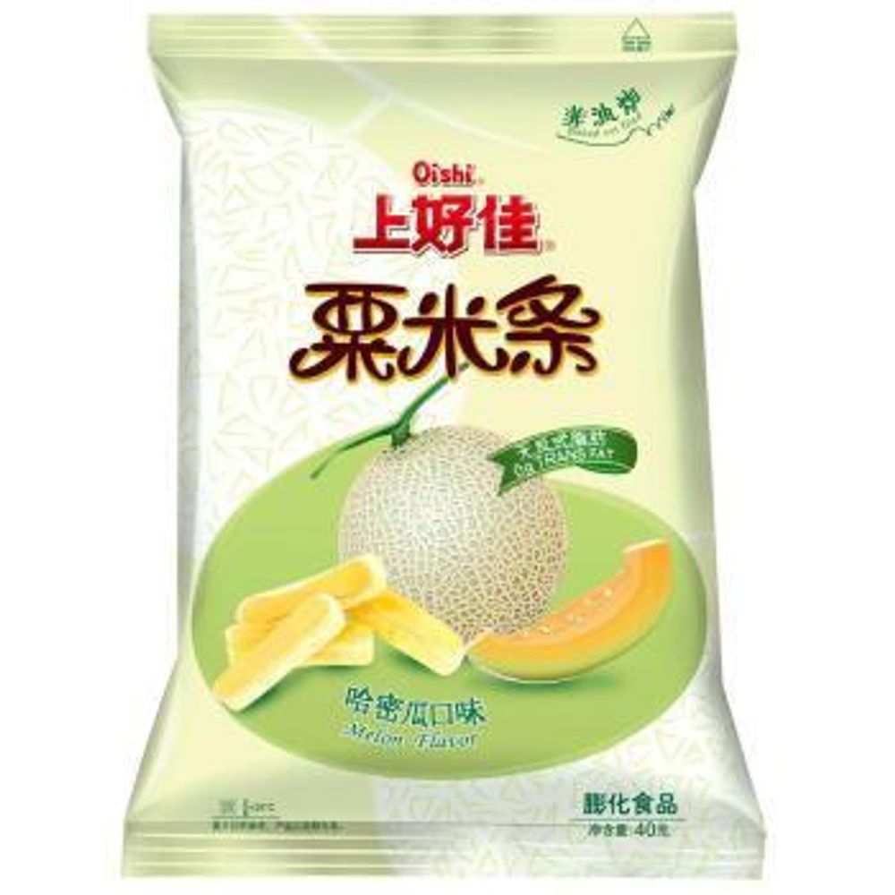 Кукурузные палочки со вкусом дыни Shanghaojia 40г