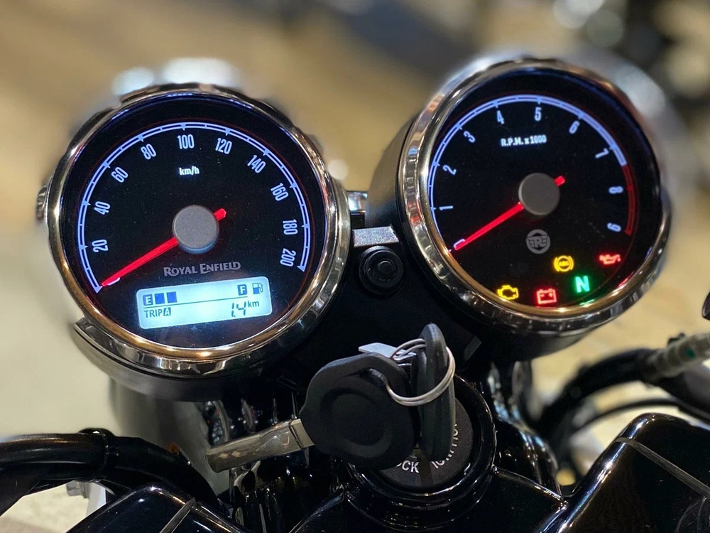 Royal Enfield Continental GT 650 Slipstream Blue (Black Alloy) 2024