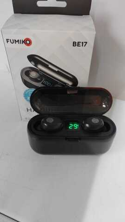 Беспроводные наушники TWS FUMIKO BE17 черные