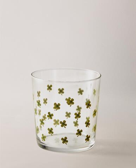 Zara Home стакан из стекла, цвет зелёный, 9 см · 0285/401