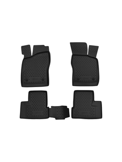 Коврики в салон для DAEWOO Nexia (Ir), 2008-2016, 4 шт. (Повышенная устойчивость, повышенная износостойкость) FORMAT.11.09.210K