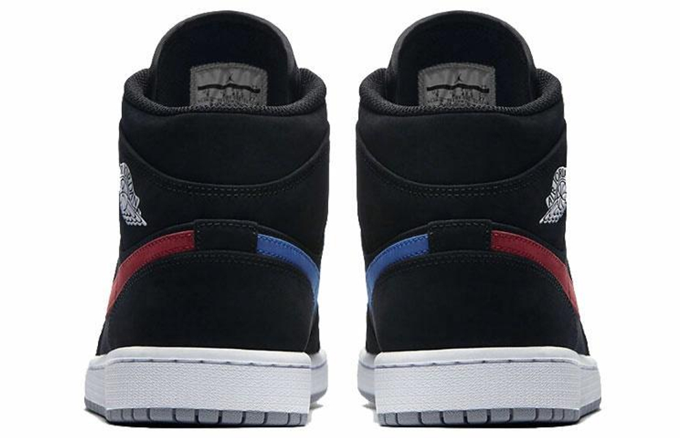 Кроссовки Jordan Air Jordan 1 Mid Black Red Royal