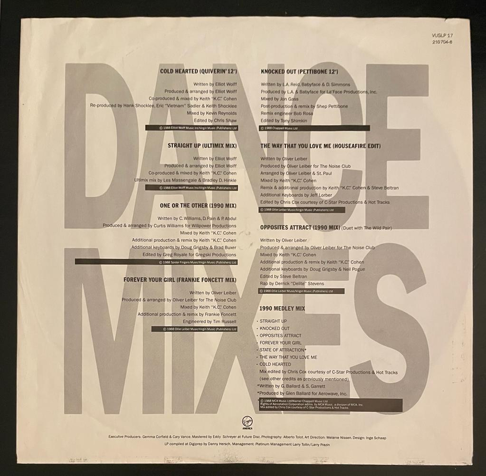 Paula Abdul- Shut Up And Dance (Германия 1990г.)