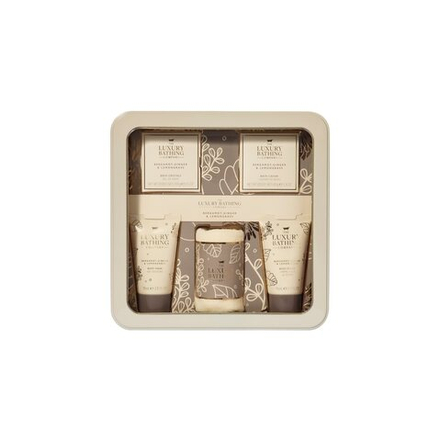 Grace Cole Luxury Bathing Bergamot Ginger & Lemongrass - подарочный набор (для всех типов кожи) /   / GTIN 5055443668220