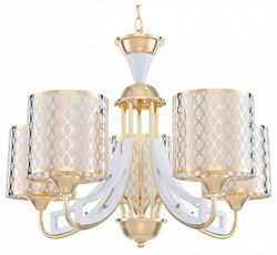 Подвесная люстра Arte Milano Florentia-3387 303387/5 Wh/Gd