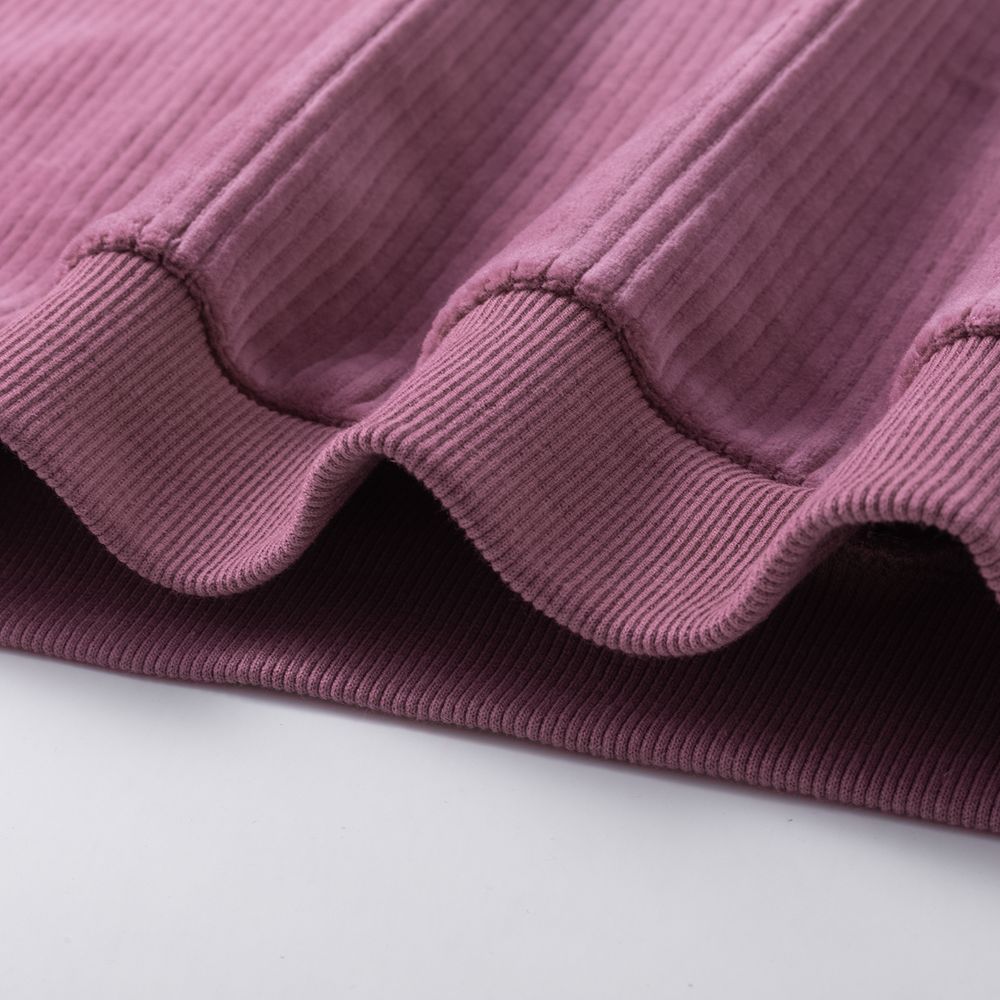 Толстовка Ymkashix Puff велюровая пыльно-лиловая