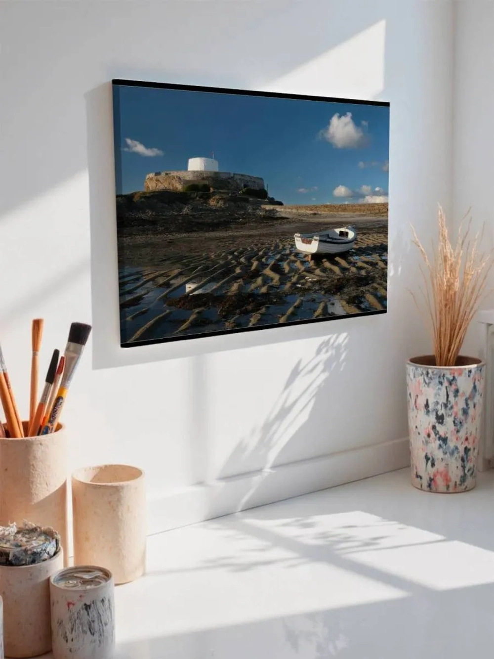 Картина на стену 40 X 50 Лодка