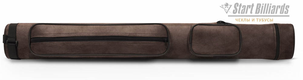 Тубус на 2 кия GuePod коричневый нубук