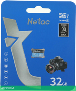 Карта памяти Netac P500 Standard 32GB (NT02P500STN-032G-S)