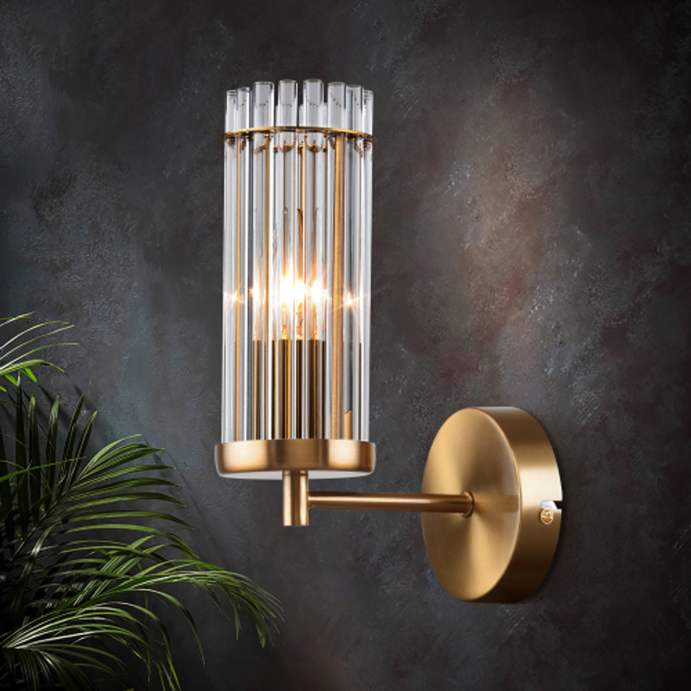 Бра светильник Rivoli   2074-401 настенный 1 х Е14 40 Вт классика