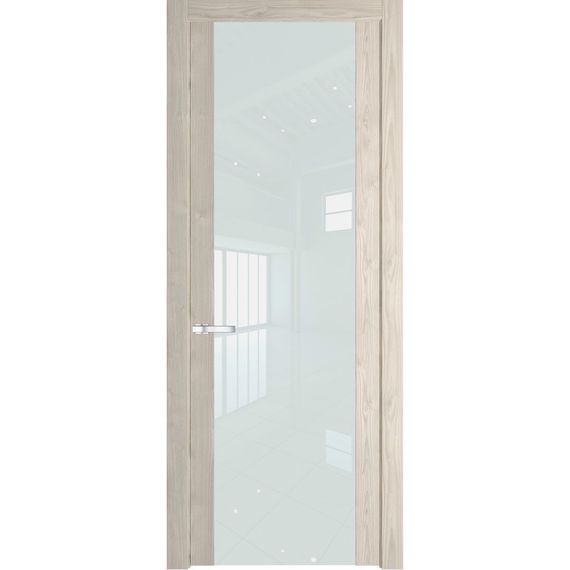 Межкомнатная дверь Profil Doors 1.7N каштан светлый остеклённая