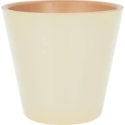 Горшок для цветов London D 12,5 смл сливочный