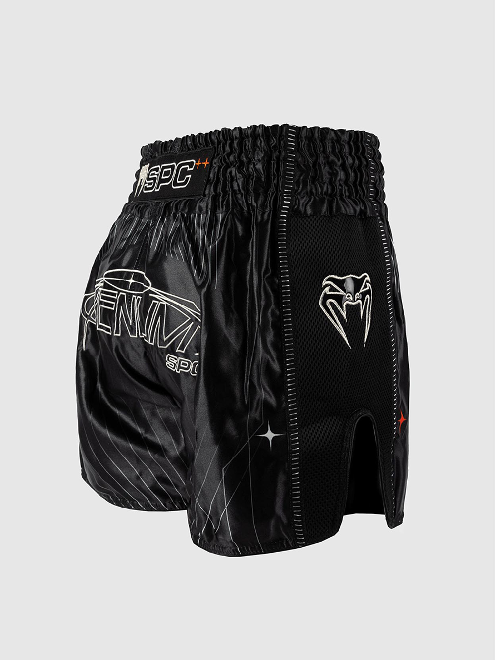 Шорты тайские Venum Eclipse Black/Ivory