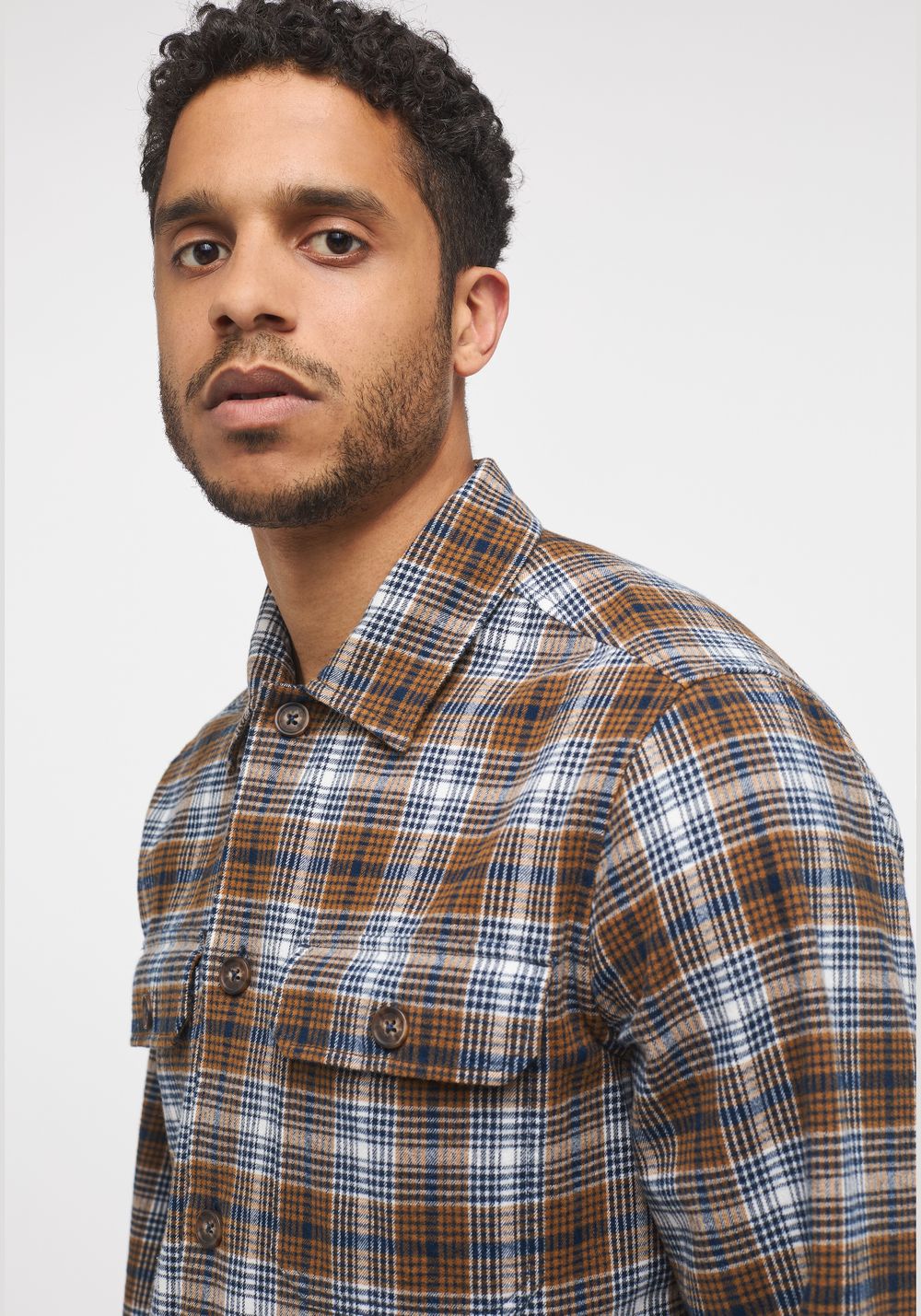 Рубашка Clemens CH Overshirt 1014138-12492