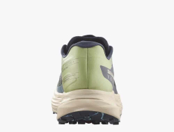 Кроссовки беговые женские Salomon S/LAB Ultra U Сине-Лайм