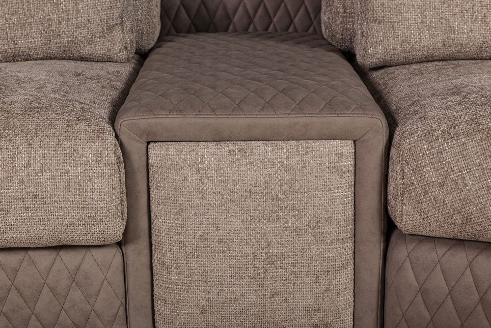 Aldo угловой модульный диван с терминальным углом и баром