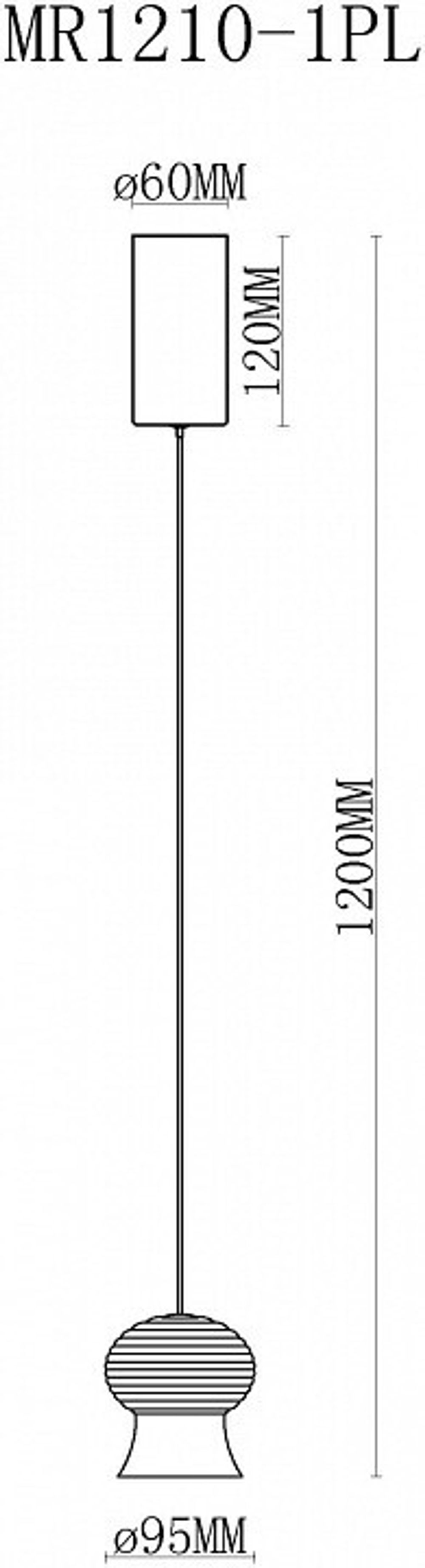 Подвесной светильник MyFar Jane MR1210-1PL