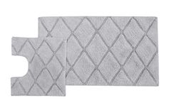 Jale (серый) Набор ков. для ванной комнаты 60х100 и 50х50см