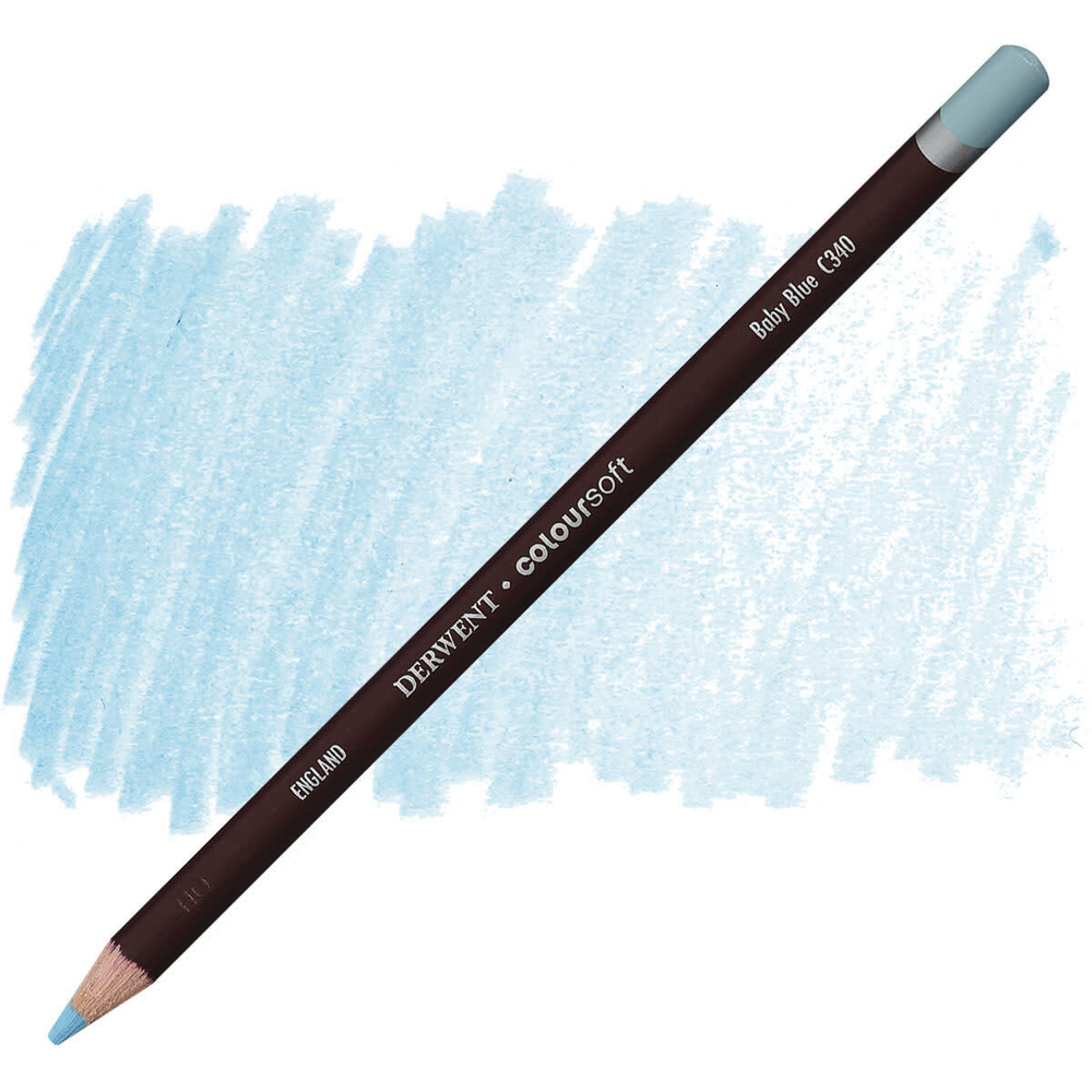 Derwent Coloursoft. C340 Baby Blue