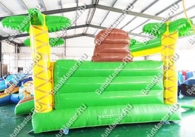 Коммерческий надувной батут "Львёнок" два входа, 4*3.5*3 м