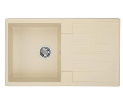 Кухонная Мойка Верона Одинарная с Крылом Шампань NEW