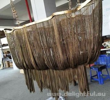 Люстра Terzani Atlantis  by B. Baylar ( 150 cm , copper )