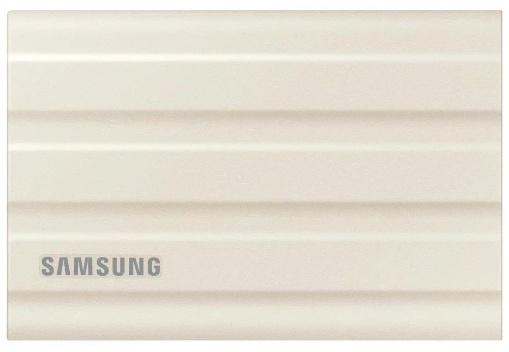 Внешний накопитель SSD 1Tb Samsung T7 Shield ( MU-PE1T0K/WW ) USB 3.2 Type C Бежевый