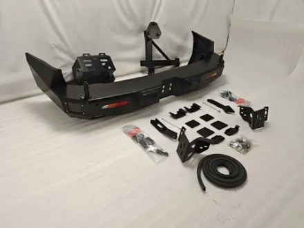 Силовой задний бампер для Toyota Land Cruiser Prado 250 LC250 Крузак Тойота Защита бампера стальной бампер