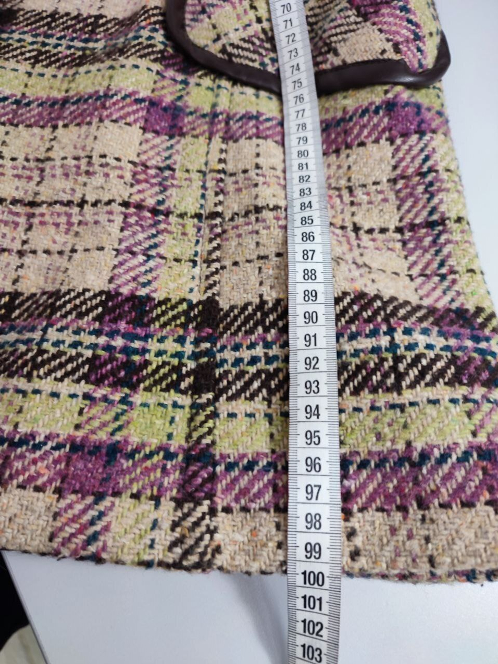 Пальто Axara в клетку 46 размер